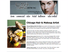 Tablet Screenshot of annmariemakeup.com